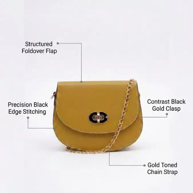 Amara Mini Leather Crossbody detail 1