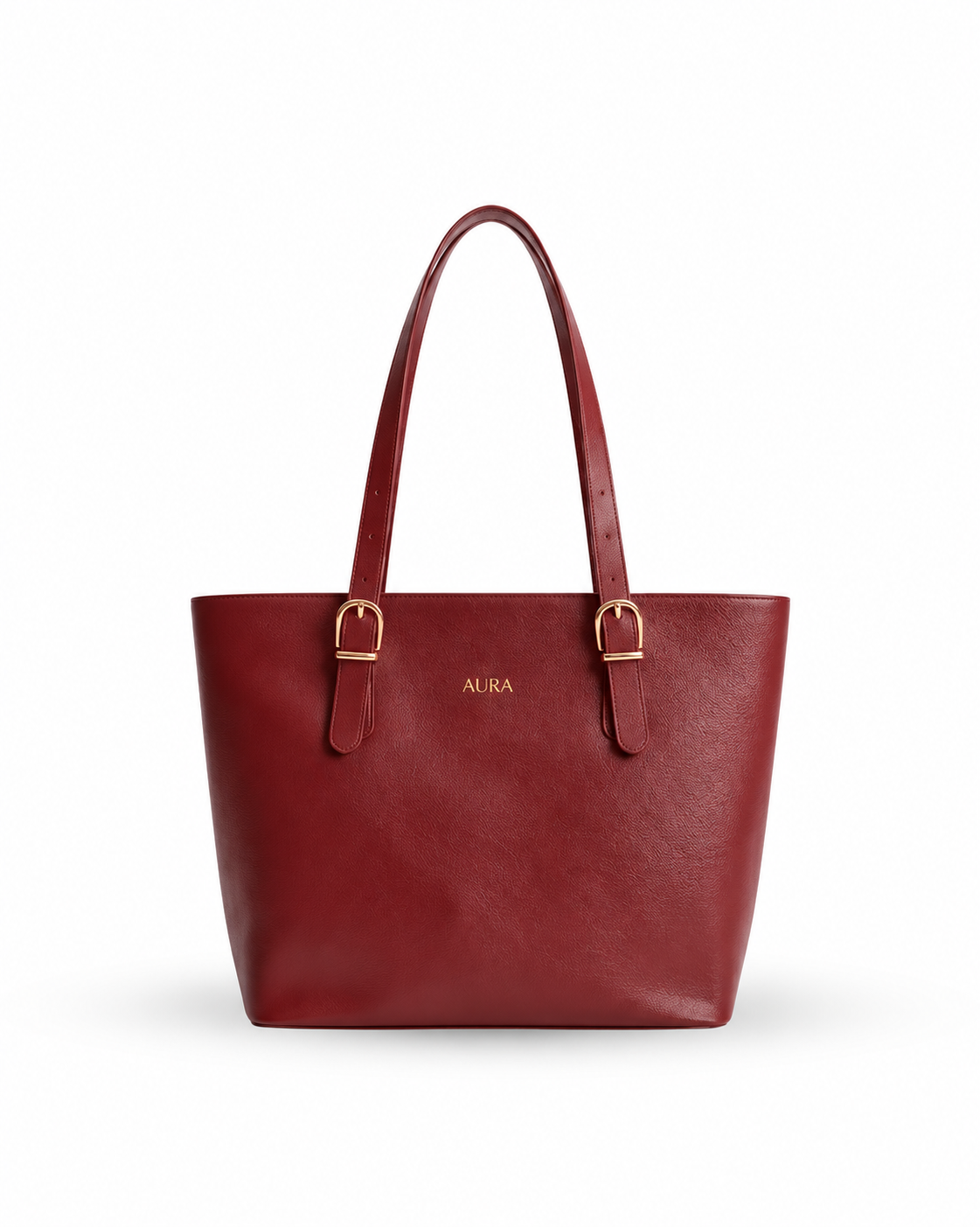 Siena Pebbled Leather Tote Bag – Signature Collection