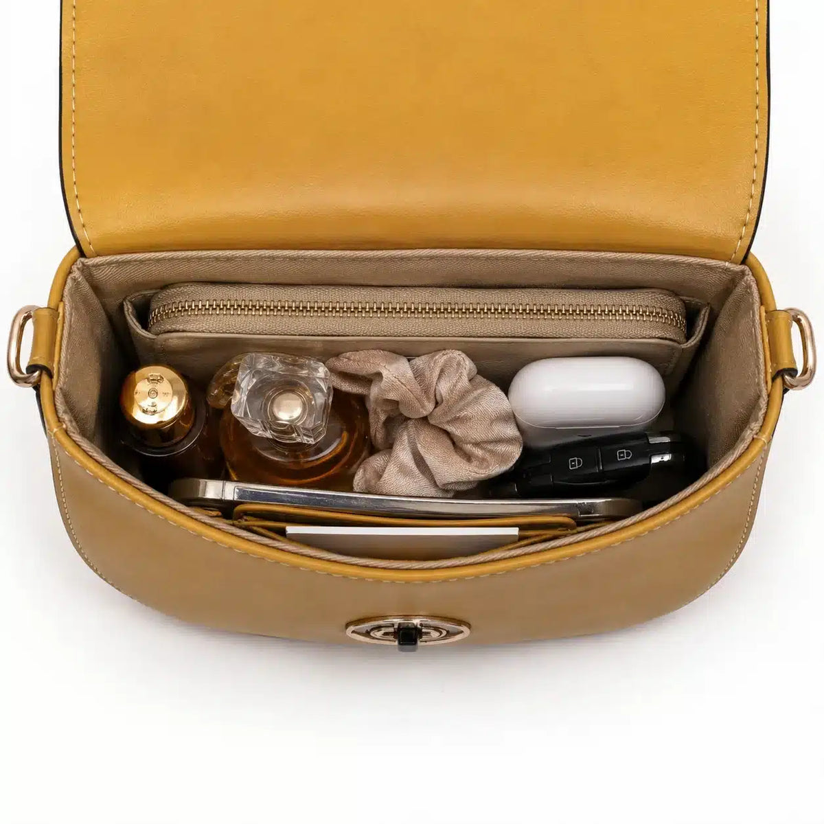 Amara Mini Leather Crossbody detail 3