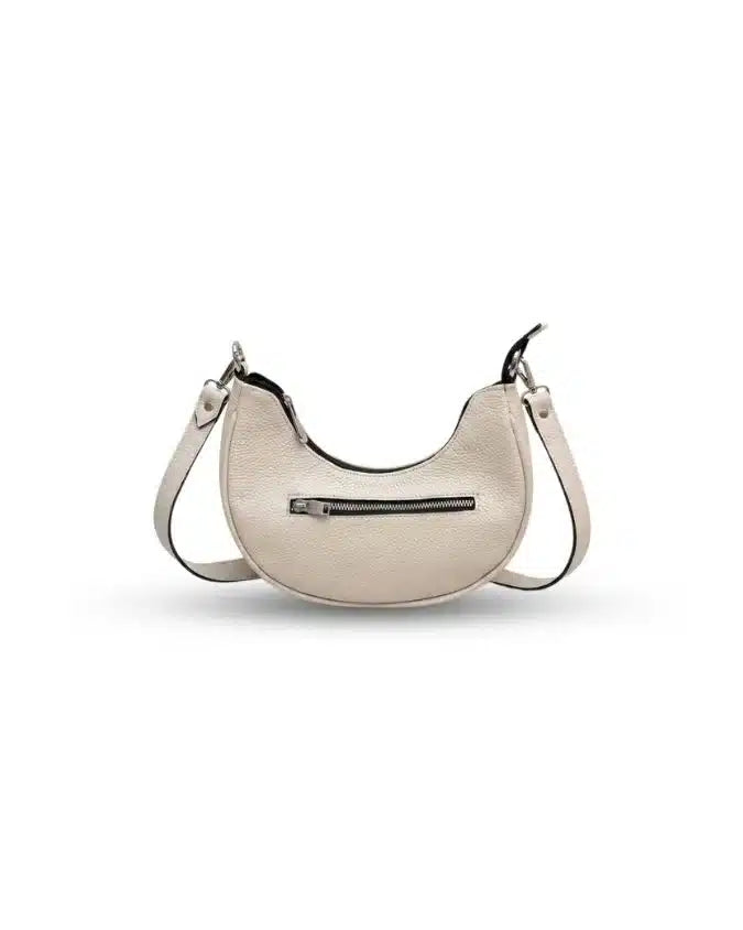 Luna Pebbled Leather Moon Bag