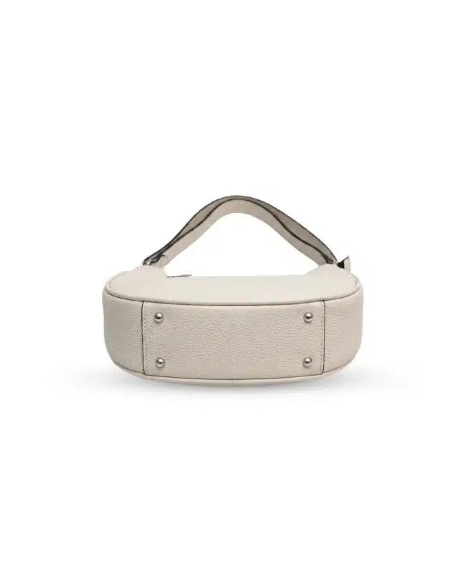 Luna Pebbled Leather Moon Bag