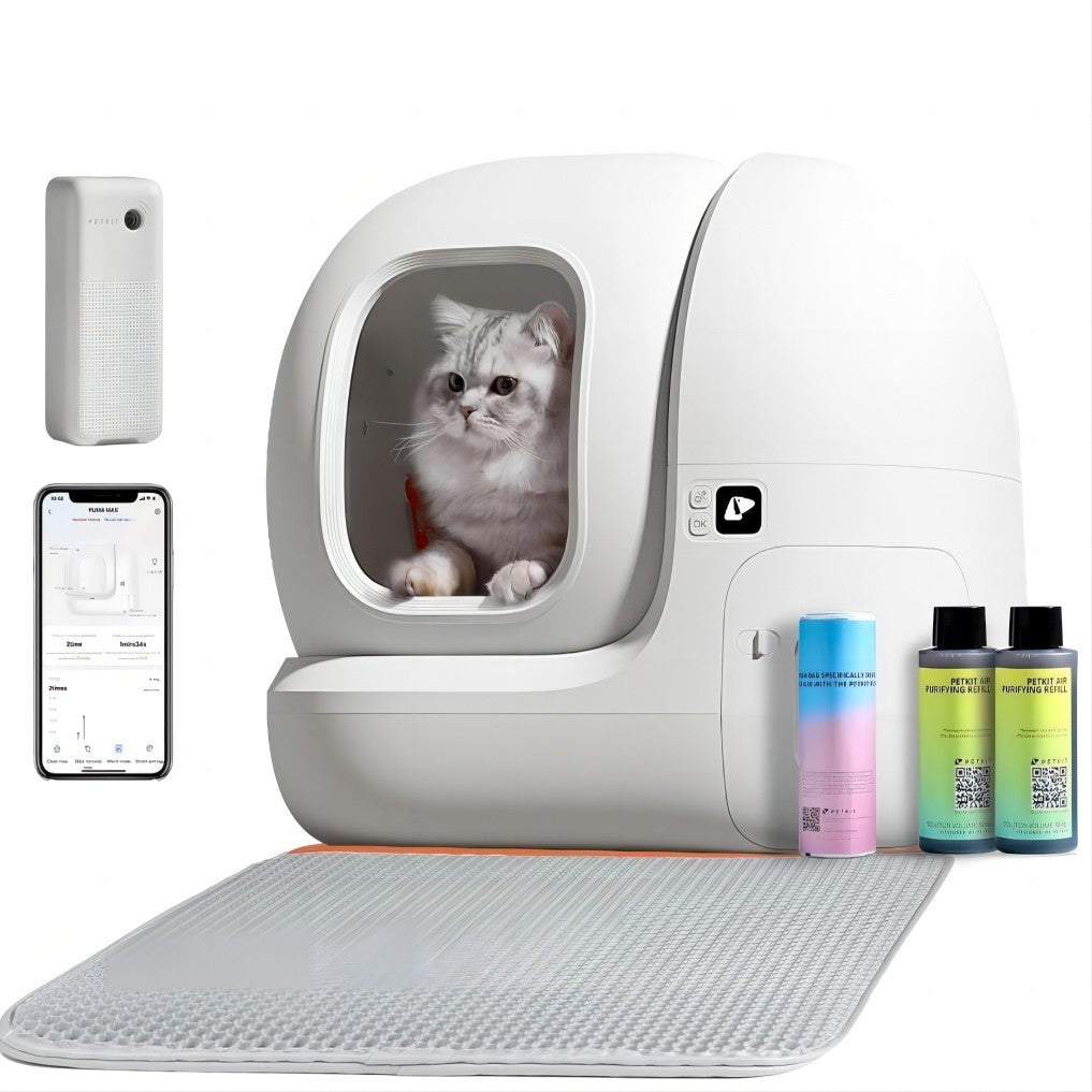 PETKIT PURA MAX T4 Automatic Cleaning Smart Cat Litter Box Triple Deodorization (With App)