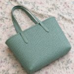 Elara Knitted Leather Tote photo review