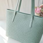 Elara Knitted Leather Tote photo review