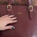 Siena Pebbled Leather Tote Bag – Signature Collection photo review