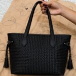 Amara Woven Leather Tote photo review