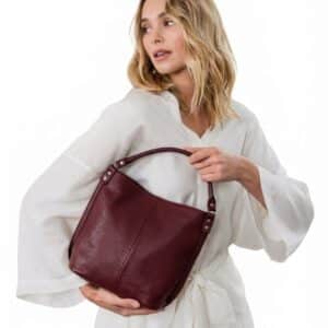 Liora Somo Leather Shoulder Bag
