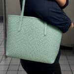Elara Knitted Leather Tote photo review